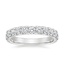 18K White Gold Ellora Three-Quarter Coverage Diamond Ring (1 2/5 ct. tw.), smalltop view