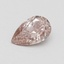 0.54 Ct. Fancy Intense Pink Pear Lab Grown Diamond