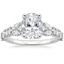 18K White Gold Mireille Diamond Ring (1 ct. tw.), smalltop view