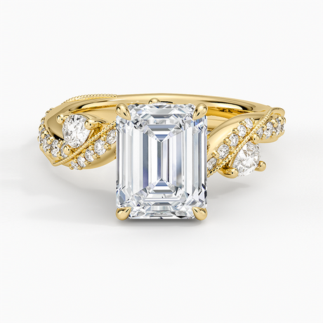 Grand Camellia Diamond Ring