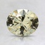 7.2x6.1mm Unheated Yellow Oval Sapphire