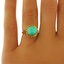 The Winterfell Ring, smalltop view on a hand