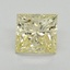 1.59 Ct. Fancy Intense Yellow Princess Lab Grown Diamond