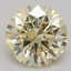0.73 Ct. Fancy Yellow Round Lab Grown Diamond
