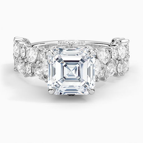 Olivetta Double Row Diamond Ring