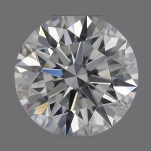Round diamond — real photo