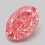 2.09 Ct. Fancy Vivid Pink Oval Lab Grown Diamond