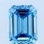 1.51 Ct. Fancy Vivid Blue Emerald Lab Grown Diamond