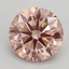3.21 Ct. Fancy Intense Pink Round Lab Grown Diamond
