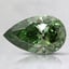1.14 Ct. Fancy Vivid Pacific Green Pear Lab Grown Diamond