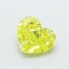 1.09 Ct. Fancy  Yellow Heart Lab Grown Diamond