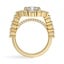Vintage-Inspired Halo Floating Diamond Ring, smallview