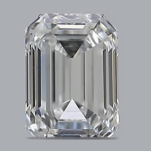 Emerald diamond — real photo