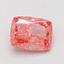 1.03 Ct. Fancy Vivid Pink Cushion Lab Grown Diamond