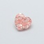 0.34 Ct. Fancy Intense  Pink Heart Lab Grown Diamond