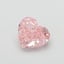 2.00 Ct. Fancy Intense  Pink Heart Lab Grown Diamond