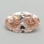 2.00 Ct. Fancy Intense Pink Oval Lab Grown Diamond