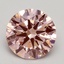 2.55 Ct. Fancy Intense Pink Round Lab Grown Diamond