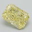 1.30 Ct. Fancy Intense Yellow Radiant Lab Grown Diamond