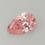 0.47 Ct. Fancy Vivid  Pink Pear Lab Grown Diamond