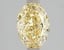 2.10 Ct. Fancy Vivid Yellow Oval Lab Grown Diamond