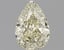 0.62 Ct. Fancy Light Yellow Pear Diamond