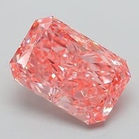 2.53 Ct. Fancy Intense Pink Radiant Lab Grown Diamond