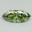 1.02 Ct. Fancy Vivid Green Marquise Lab Grown Diamond