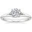 Platinum Reverie Solitaire Ring, smalltop view