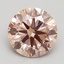 3.01 Ct. Fancy Intense Pink Round Lab Grown Diamond