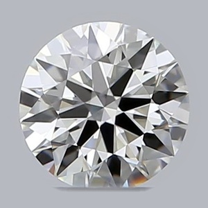 Round diamond — real photo