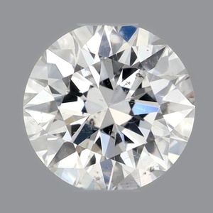 Round diamond — real photo