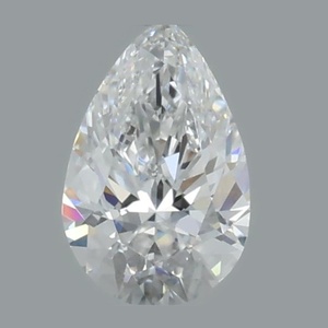 Pear diamond — real photo