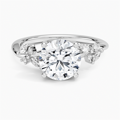 Platinum Arden Diamond Ring (1/6 ct. tw.)