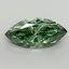 3.10 Ct. Fancy Vivid Pacific Green Marquise Lab Grown Diamond