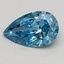 1.02 Ct. Fancy Vivid Blue Pear Lab Grown Diamond