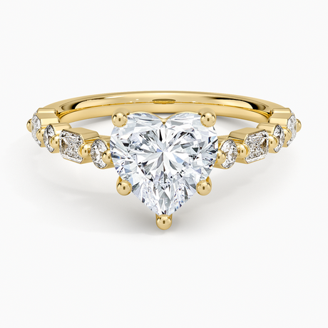 Kensington Half Coverage Diamond Ring