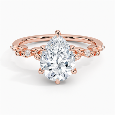 14K Rose Gold Briar Diamond Ring