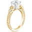 18K Yellow Gold Aberdeen Celtic Diamond Ring, smallside view
