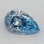 2.13 Ct. Fancy Intense  Blue Pear Lab Grown Diamond
