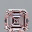 2.01 Ct. Fancy Pink Asscher Lab Grown Diamond