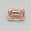 1.02 Ct. Fancy Vivid Pink Emerald Lab Grown Diamond