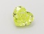 1.24 Ct. Fancy Vivid  Yellow Heart Lab Grown Diamond