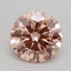 1.89 Ct. Fancy Intense Pink Round Lab Grown Diamond