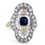 Victorian Sapphire Vintage Ring
