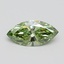 1.02 Ct. Fancy Vivid Green Marquise Lab Grown Diamond