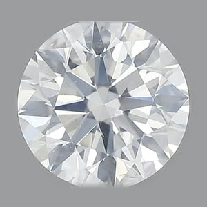 Round diamond — real photo
