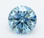 1.24 Ct. Fancy Vivid  Blue Round Lab Grown Diamond