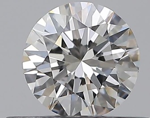 Round diamond — real photo