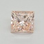 1.08 Ct. Fancy Intense Pink Princess Lab Grown Diamond